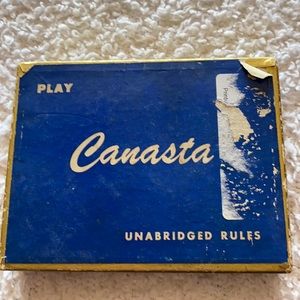 Vintage Canasta Playing Cards 108 Cards with Instructions Arrco Playing Card Co